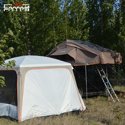 4WD Adventure Truck Roof Top Tent com um quarto em estilo de jogo de campo e camuflagem