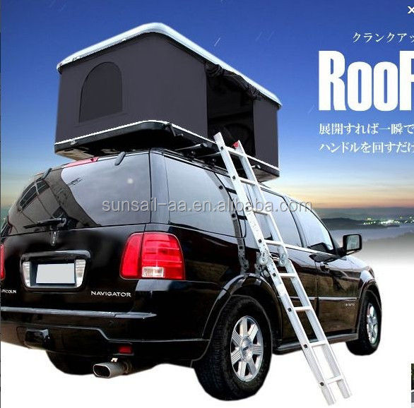 Mercado do Japão 232X140X35cm Tenda de telhado com casca dura OEM Tamanho do pacote incluído
