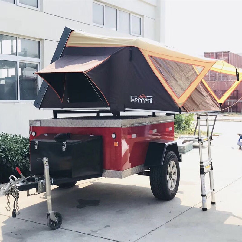 Tenda para veículo Diy 4 pessoas área de acampamento 2,4 metros quadrados