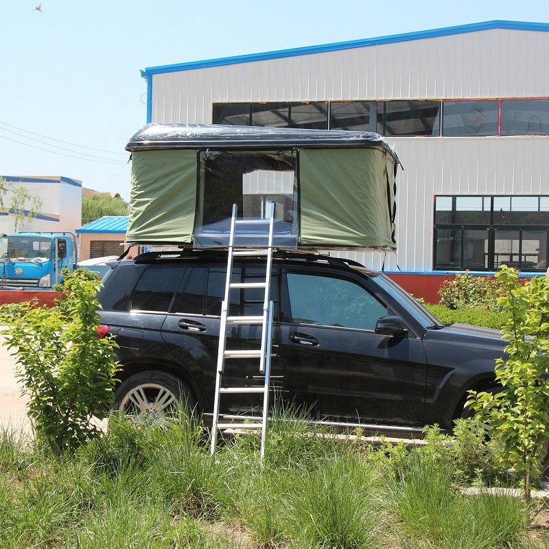 Caixa de tenda de casca dura de camada dupla de abertura automática rápida para áreas frias ou inverno